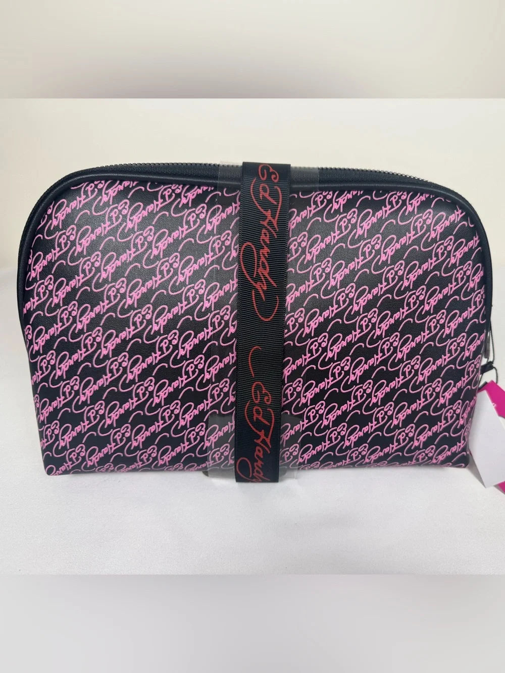 Ed Hardy 2-Piece Rhinestone Cosmetic Bag Set ✨🖤